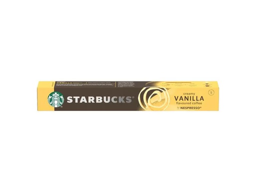 [90285279 1539386] Starbucks Kaffeekapseln Creamy Vanilla by Nespresso Flavoured 10 Stück