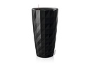 Lechuza Blumentopf Diamante Premium 40, Schwarz