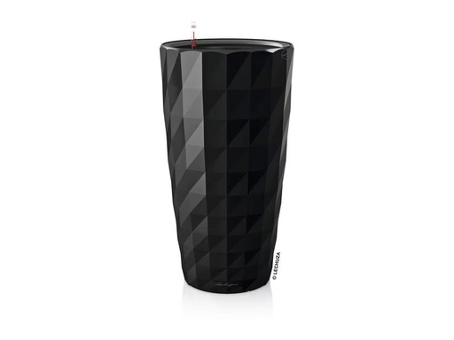 [90285447 1522506] Lechuza Blumentopf Diamante Premium 40, Schwarz