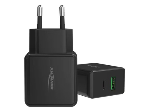 [90285485 1538044] Ansmann USB-Wandladegerät Home Charger HC218PD, 18 W, Schwarz
