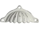 Chic Antique Möbelgriff mit Rillen 5 x 12 cm, antik Crème