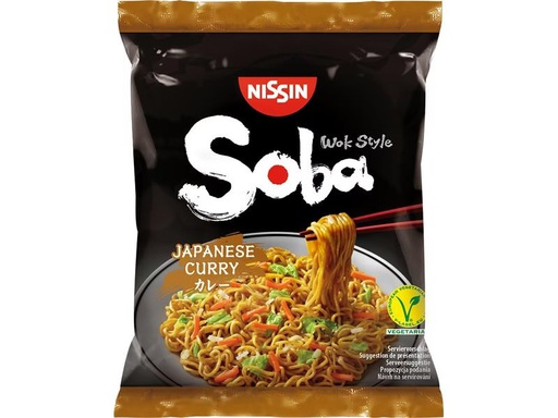 [90286122 1530287] Nissin Food Soba Japanese Curry 111 g