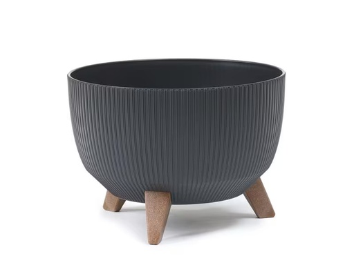 [90286139 1513302] Neogard AG Blumentopf Roma Eco, Ø 24 cm, Anthrazit
