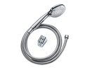 diaqua® Duschbrausen-Set Menorca, 180 cm, Verchromt