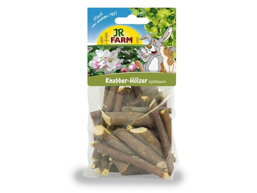 [90286232 1533631] JR Farm Snack Natur Knabber Hölzer Apfelbaum, 100 g
