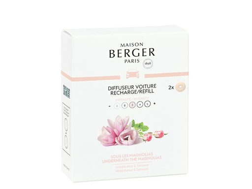 [90286556 1536456] Maison Berger Autodiffusor Refill Sous les Magnolias 2 Stück