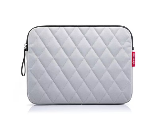 [90286659 1421964] Reisenthel Notebooktasche Notebook sleeve Rhombus Light Grey, 13.5