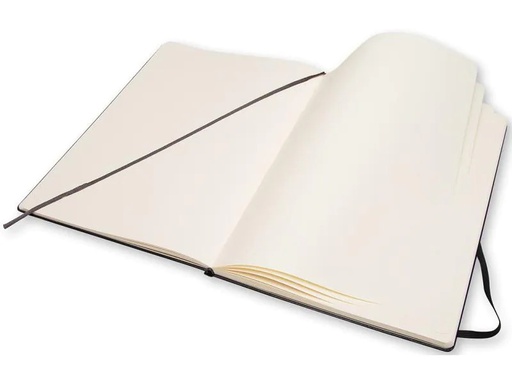 [90048298 1079105] Moleskine Notizbuch A4 Blanko, Schwarz