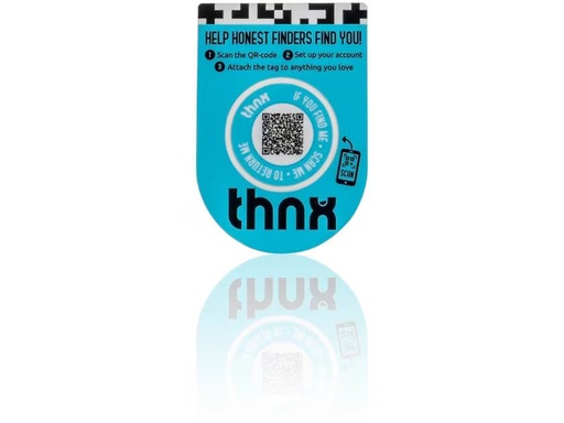 [90286886 1528105] thnxtags thnx XL Sticker Blau