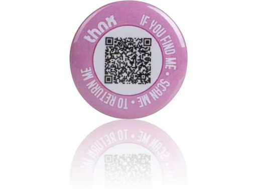 [90286891 1528100] thnxtags thnx tag button Pink