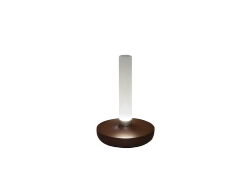 [90286925 1530346] Konstsmide Akku-Tischleuchte USB Biarritz, 1800/ 3000/ 4000 K, Rost