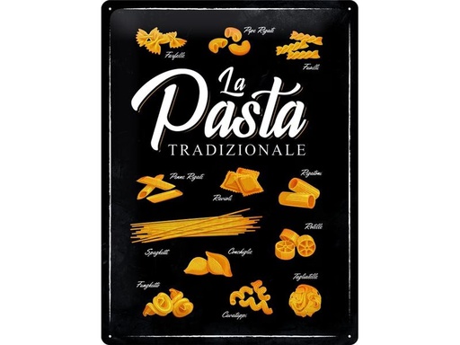 [90287031 1540304] Nostalgic Art Schild Pasta 30 cm x 40 cm, Metall