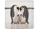 Kleine Wolke Duschwanneneinlage Jackson Pinguin Schwarz/Weiss