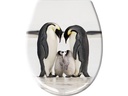 Kleine Wolke Toilettensitz Jacksons Pinguin Schwarz/Weiss