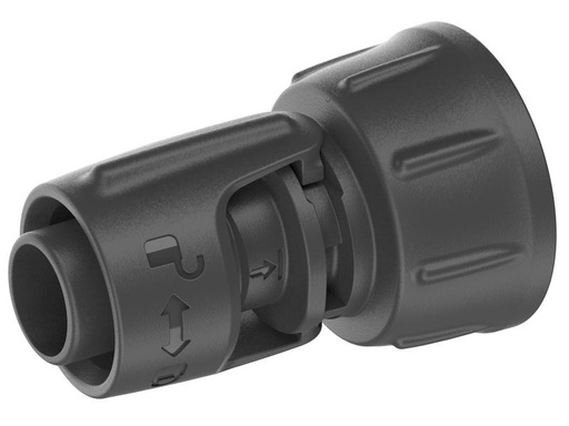 [90287122 1471409] Gardena Hahnverbinder Micro-Drip-System 1/2-3/4 Gewinde