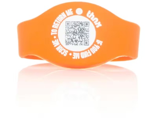 [90287142 1528098] thnxtags thnx tag SOS Armband Orange
