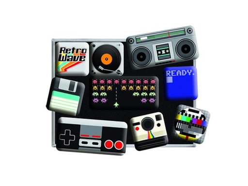 [90287189 1540335] Nostalgic Art Magnet-Set Retro 1 Stück, Mehrfarbig