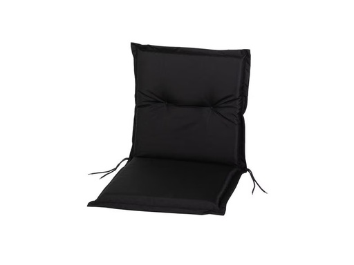 [90287243 1454801] COCON Stuhlauflage Niederlehner Outdoor 97 x 50 x 5 cm, Schwarz