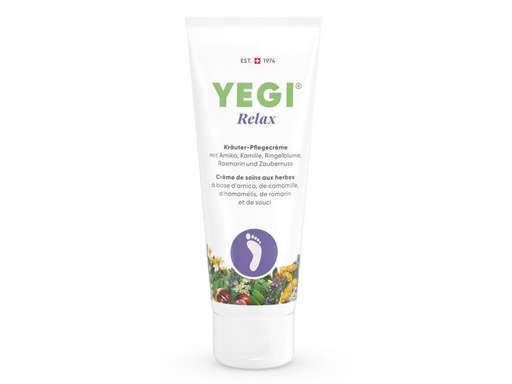 [90287250 1534292] Yegi Fusscrème Relax Kräuter 75 ml1 Stück