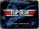 Nostalgic Art Schild Top Gun 30 cm x 40 cm, Metall