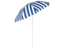KOOR Sonnenschirm Marino 180 cm, Blau/Weiss