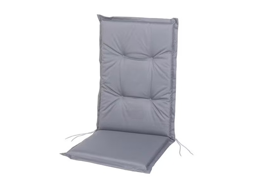 [90287501 1454795] COCON Stuhlauflage Hochlehner Outdoor 118 x 50 x 5 cm, Grau