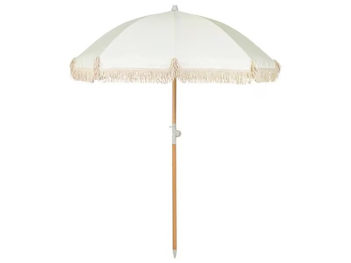[90287515 1441778] KOOR Sonnenschirm Boho Off-White, 180 cm