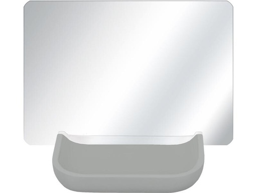 [90287525 1535964] Kleine Wolke Kosmetikspiegel Tray Grau
