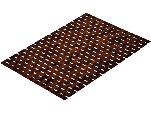 [90287610 1535995] Kleine Wolke Badteppich Palito 50 x 70 cm, Walnuss