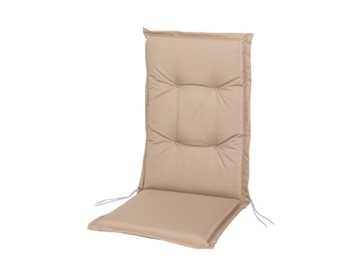 [90287692 1454793] COCON Stuhlauflage Hochlehner Outdoor 118 x 50 x 5 cm, Beige