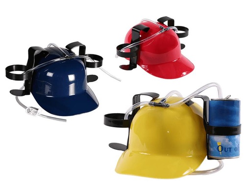 [90287739 1541127] Partyartikel Partyaccessoire Trinkhelm Assortiert, 1 Stück