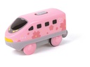 Hape Batteriebetriebene Intercity-Lok rosa