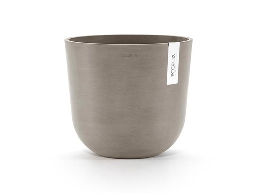 [90287758 1536106] Ecopots Pflanzentopf Oslo 25, French Taupe