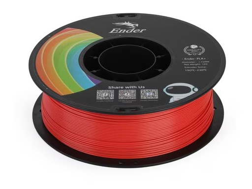[90287790 1536233] Creality Filament PLA+ Rot, 1.75 mm, 1 kg