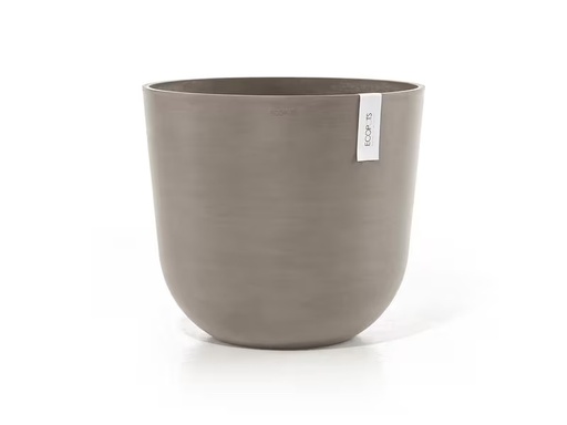 [90287845 1536108] Ecopots Pflanzentopf Oslo 45, French Taupe