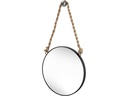 Kleine Wolke Kosmetikspiegel Rope Silber