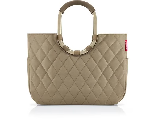 [90287862 1515743] Reisenthel Einkaufskorb Loopshopper L Rhombus Olive