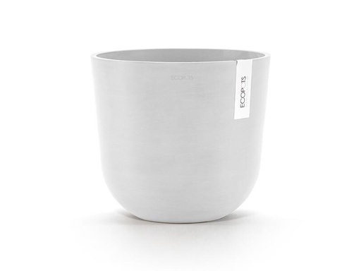 [90287898 1536110] Ecopots Pflanzentopf Oslo 25, Weiss