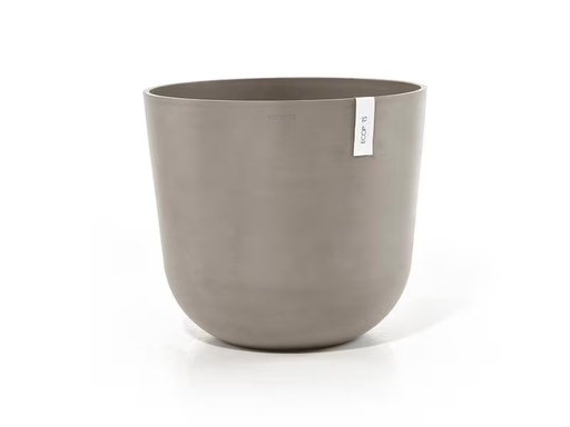 [90287979 1536109] Ecopots Pflanzentopf Oslo 55, French Taupe