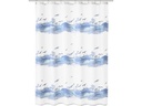 Kleine Wolke Duschvorhang Seaside 180 x 200 cm, Blau/Weiss