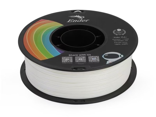[90288016 1536231] Creality Filament PLA+ Weiss, 1.75 mm, 1 kg