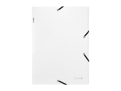 [90004823 555687] Biella Gummibandmappe A4 Weiss