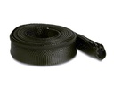 Delock Kabelschlauch 3 m x 50 mm, mit Reissverschluss, Schwarz