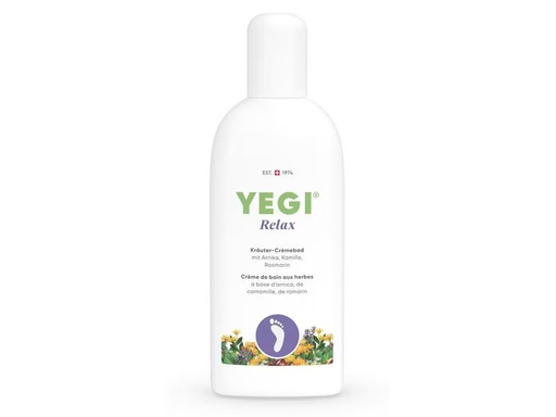[90288379 1534294] Yegi Fussbad Relax Kräuter Crèmebad 200 ml1 Stück