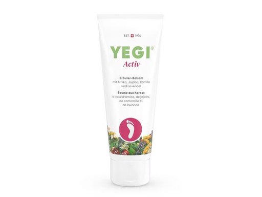 [90288411 1534293] Yegi Fusscrème Activ Kräuter 75 ml1 Stück