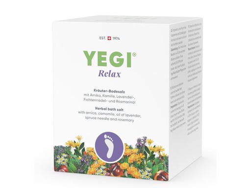 [90288475 1534295] Yegi Fussbad Relax Kräuter Salz 8 x 50 g