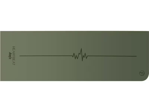 [90288524 1537397] Airex Yogamatte Heartbeat, Olivgrün