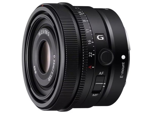 [90288886 1202460] Sony Festbrennweite FE 50mm F/2.5 G – Sony E-Mount