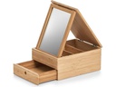 Zeller Present Schmuckhalter mit Spiegel Nature