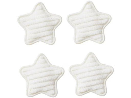 [90289021 1476859] HobbyFun Mini-Utensilien Stoff Stern Weiss